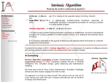 Tablet Screenshot of intrinsicalgorithm.com